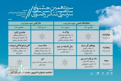 امشب برگزار می شود؛

تالار گلشن بجنورد میزبان اختتامیه سیزدهمین جشنواره تئاتر رضوی