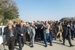 مراسم تشییع پیکر بازیگر پیشکسوت تئاتر بجنورد حسن فدایی