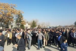 مراسم تشییع پیکر بازیگر پیشکسوت تئاتر بجنورد حسن فدایی