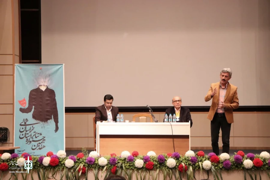 نمایش خوب باید با روح و جان مخاطب ارتباط برقرار کند/ نگاه و جهان بینی بازیگر در خلق شخصیت مهم است 2