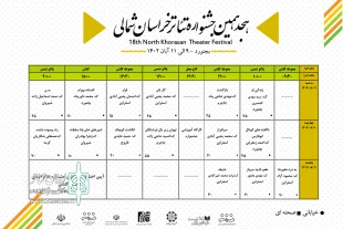 هجدهمین جشنواره تئاتر خراسان شمالی به کار خود پایان می دهد 3